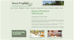 Desktop Screenshot of douceprovence.fr